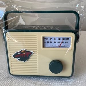 Bob Kurtz Minnesota Wild Faux Radio Promotion for His Retirement Collectible